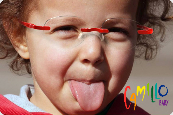 Camillo Kids occhiali leggeri e colorati per bambini da Ottica Freddio