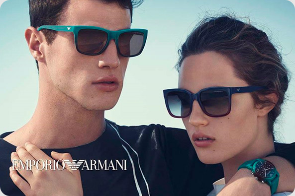 Da VisionOttica Freddio gli unici e senza tempo occhiali Emporio Armani