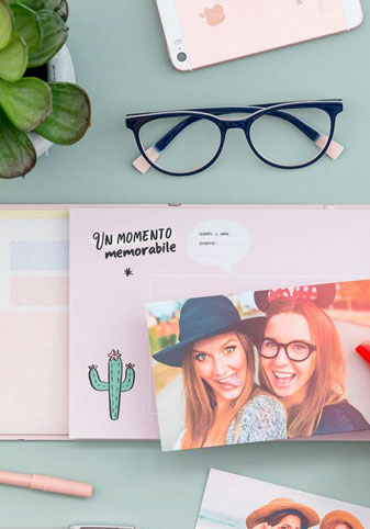 Occhiali da vista blu e rosa bambine e ragazze Mr. Wonderful Visionottica Freddio