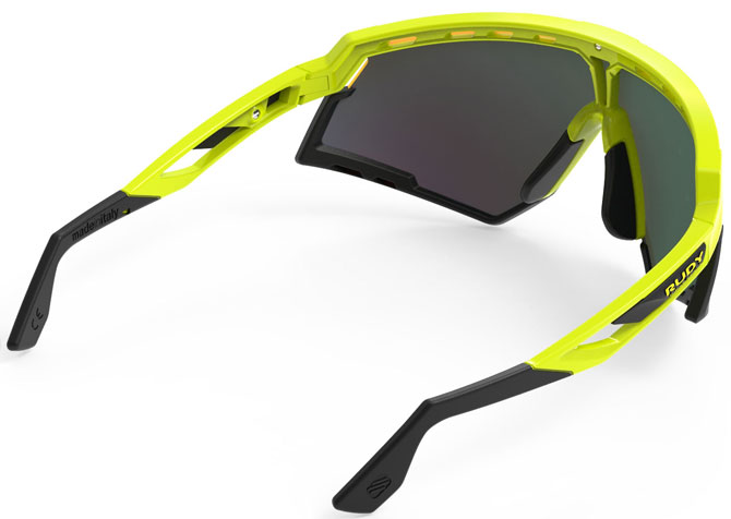 Occhiali per ciclismo Defender Yellow Fluo Orange Rudy Project Ottica Freddio