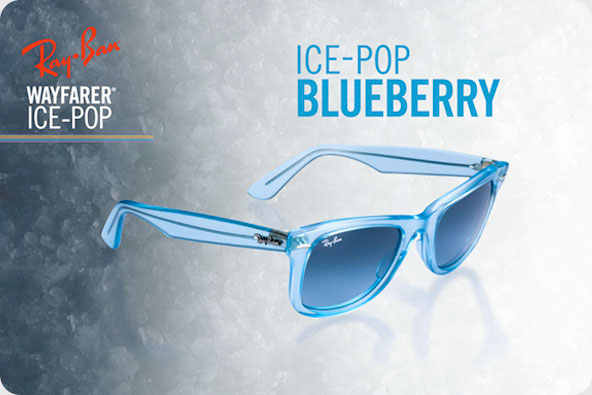 Ray Ban Wayfarer Ice Pop Blueberry