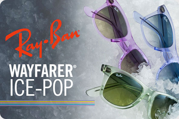 Ray Ban Ice Pop - Edizione limitata per i nuovi occhiali da sole Ray Ban