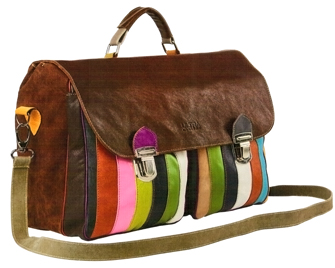 Nuova collezione borse colorate in pelle. Ultralimited modello Vittorio